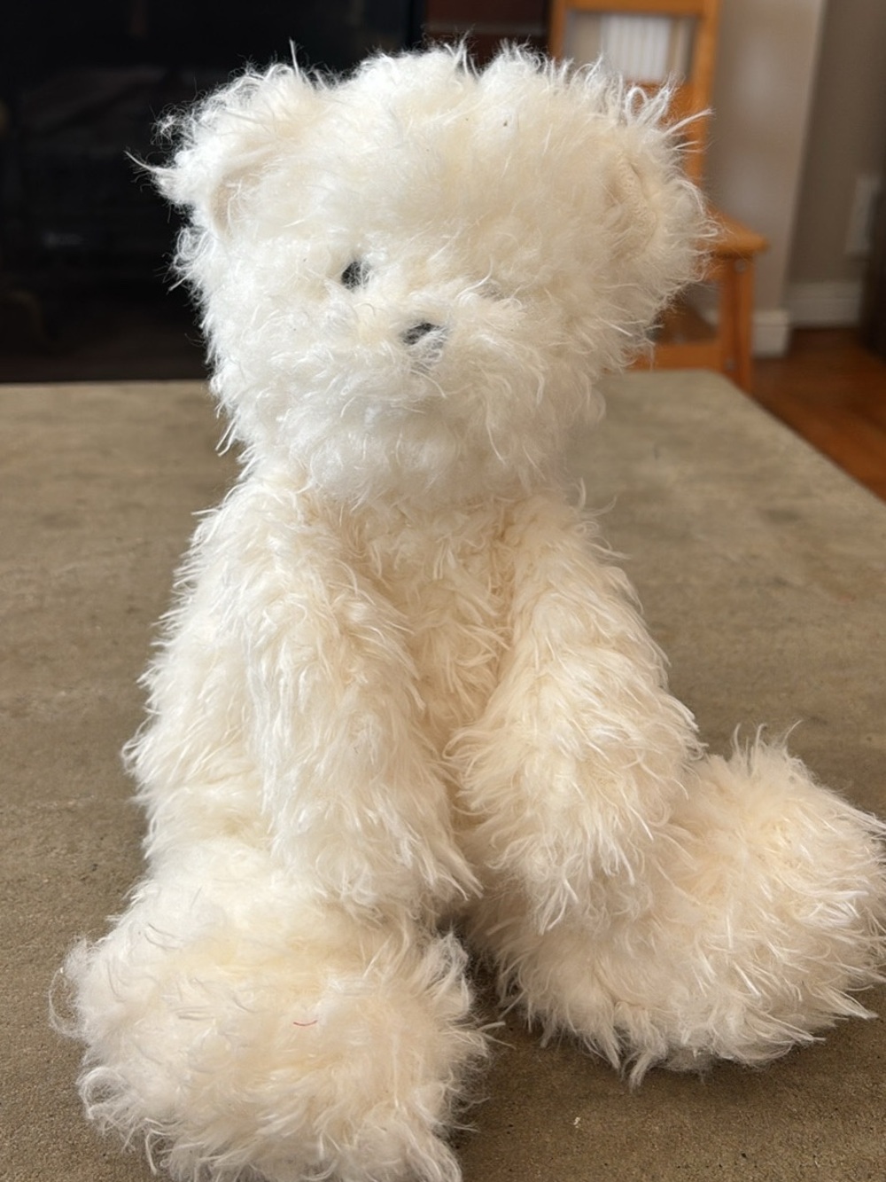 Retired Jellycat Medium 12” Angora Blizzard Bear